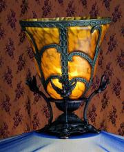 Meyda Blue 22095 - 13" High Castle Bell Accent Lamp