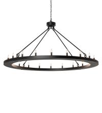 Meyda Blue 242178 - 60" Wide Loxley 20 Light Chandelier