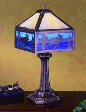 Meyda Blue 24242 - 20"H Moose Creek Table Lamp