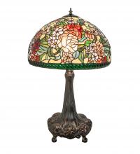 Meyda Blue 252829 - 31" High Romance Rose Table Lamp