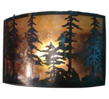 Meyda Blue 73870 - 18"W Tall Pines Wall Sconce