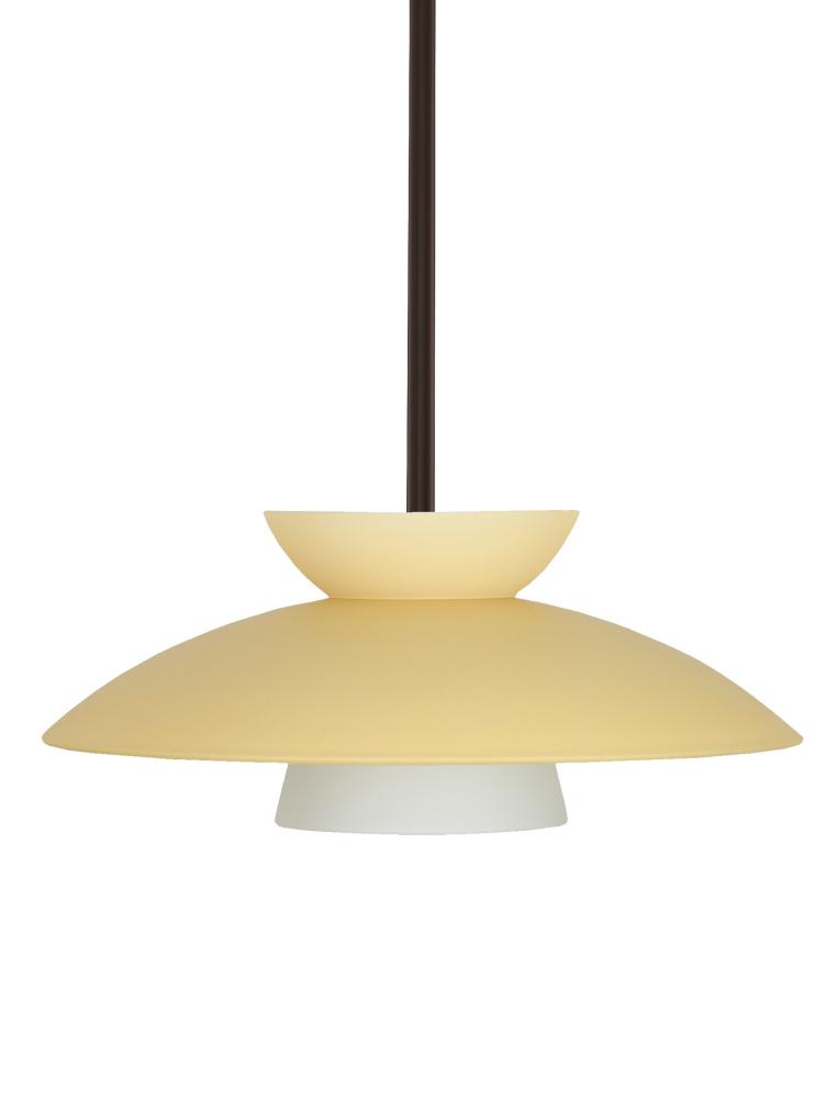 Besa Trilo 15 Pendant Champagne Bronze 1x9W LED