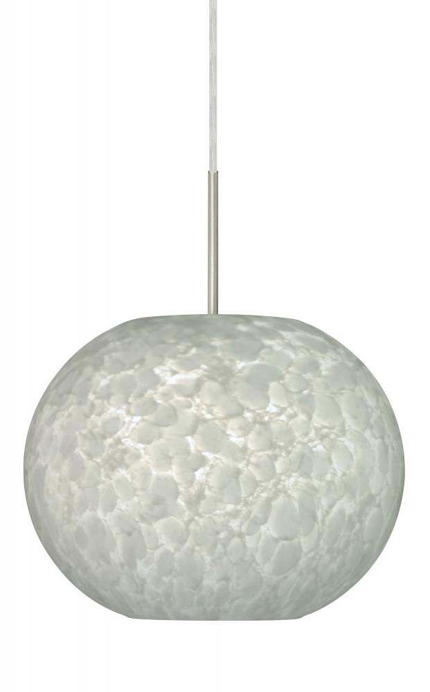 Besa Pendant For Multiport Canopy Luna Satin Nickel Carrera 1x100W Medium Base