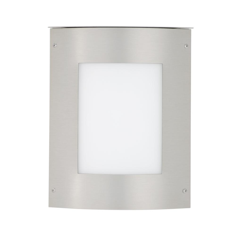 Besa Outdoor Moto 11 Square Silver White Acrylic 1x60W E12