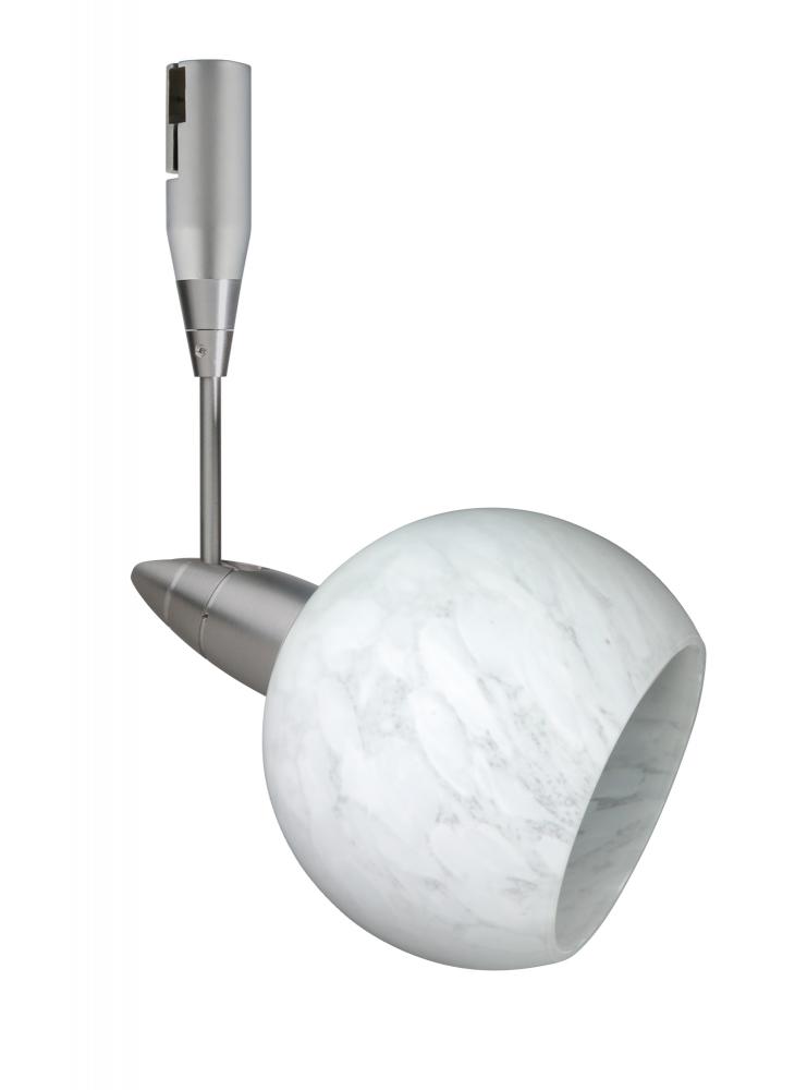 Besa Spotlight Palla 3 Satin Nickel Carrera 1x35W Halogen Mr11