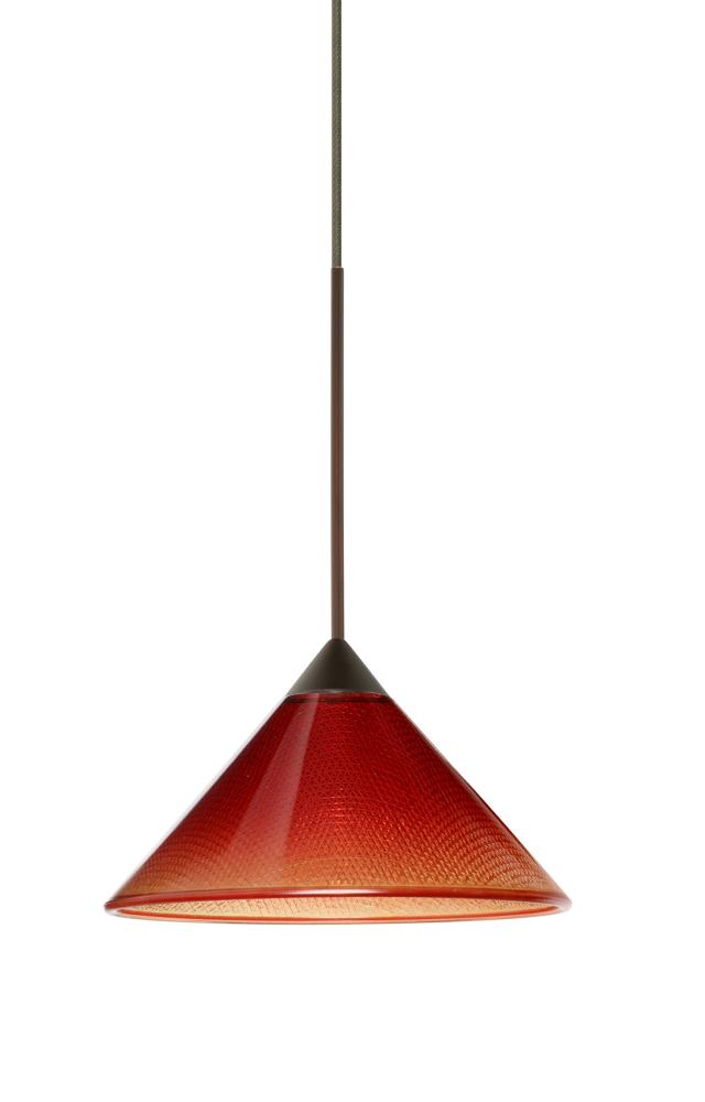 Besa Pendant For Multiport Canopy Kona Bronze Sunset 1x5W LED