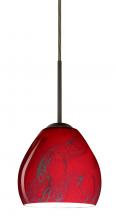 Besa Lighting 1BC-4122MA-LED-BR - Besa Bolla LED Pendant Magma Bronze 1x9W LED