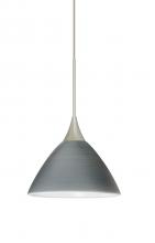 Besa Lighting 1XT-1743TN-SN - Besa Pendant Domi Satin Nickel Titan 1x50W Halogen