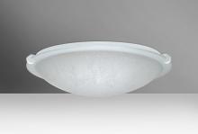 Besa Lighting 9681ST-WH - Besa Ceiling Trio 16 White Stucco 2x100W Medium Base