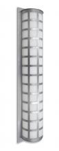 Besa Lighting SCALA40-WA-LED-SL - Besa Outdoor Scala 40 Silver White Acrylic 3x11W LED