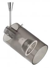 Besa Lighting SP-6524ES-LED-SN - Besa Scope Spotlight Sp Smoke/Frost Satin Nickel 1x7W LED Mr16