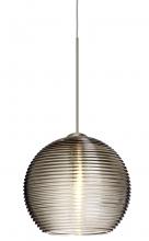 Besa Lighting X-461502-LED-SN - Besa Pendant For Multiport Canopy Kristall 6 Satin Nickel Smoke 1x5W LED