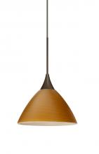 Besa Lighting 1XP-1743OK-BR - Besa Pendant Domi Bronze Oak 1x50W Halogen