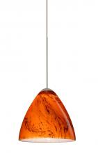 Besa Lighting 1XP-1779HB-SN - Besa Pendant Mia Satin Nickel Habanero 1x50W Halogen