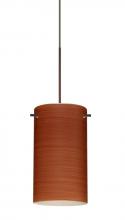 Besa Lighting 1XT-4404CH-BR - Besa Stilo 7 Pendant Bronze Cherry 1x50W Halogen