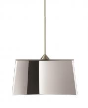 Besa Lighting X-6773MR-LED-SN - Besa Groove Pendant For Multiport Canopy Mirror-Frost Satin Nickel 1x5W LED