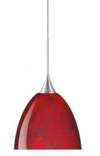 Besa Lighting 1XT-7570MA-SN - Besa Pendant Sasha Satin Nickel Magma 1x50W GY6.35