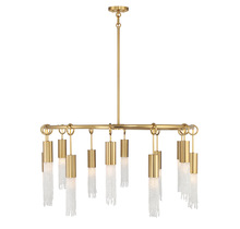 Savoy House 1-1367-12-322 - Chelsea 12-Light Chandelier in Warm Brass