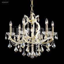 James R Moder 40256S0GT - Maria Theresa 6 Light Chandelier