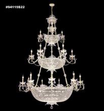 James R Moder 94115GA00 - Princess Entry Chand. w/18 Lights; Gold Accents Only