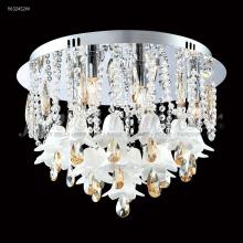 James R Moder 96324S22W - Murano Collection Flush Mount