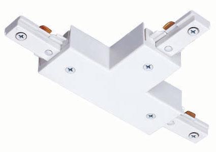 "T" Connector White