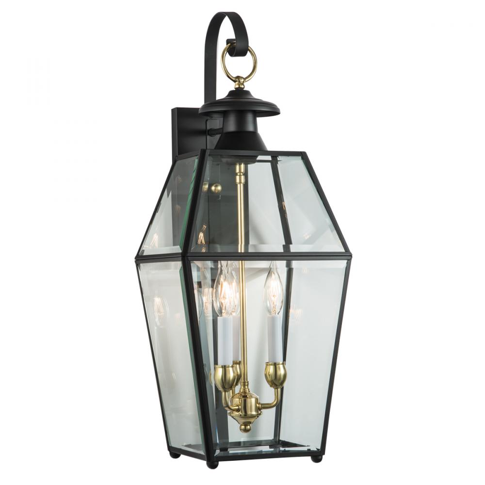 Olde Colony Outdoor Wall Light - Black