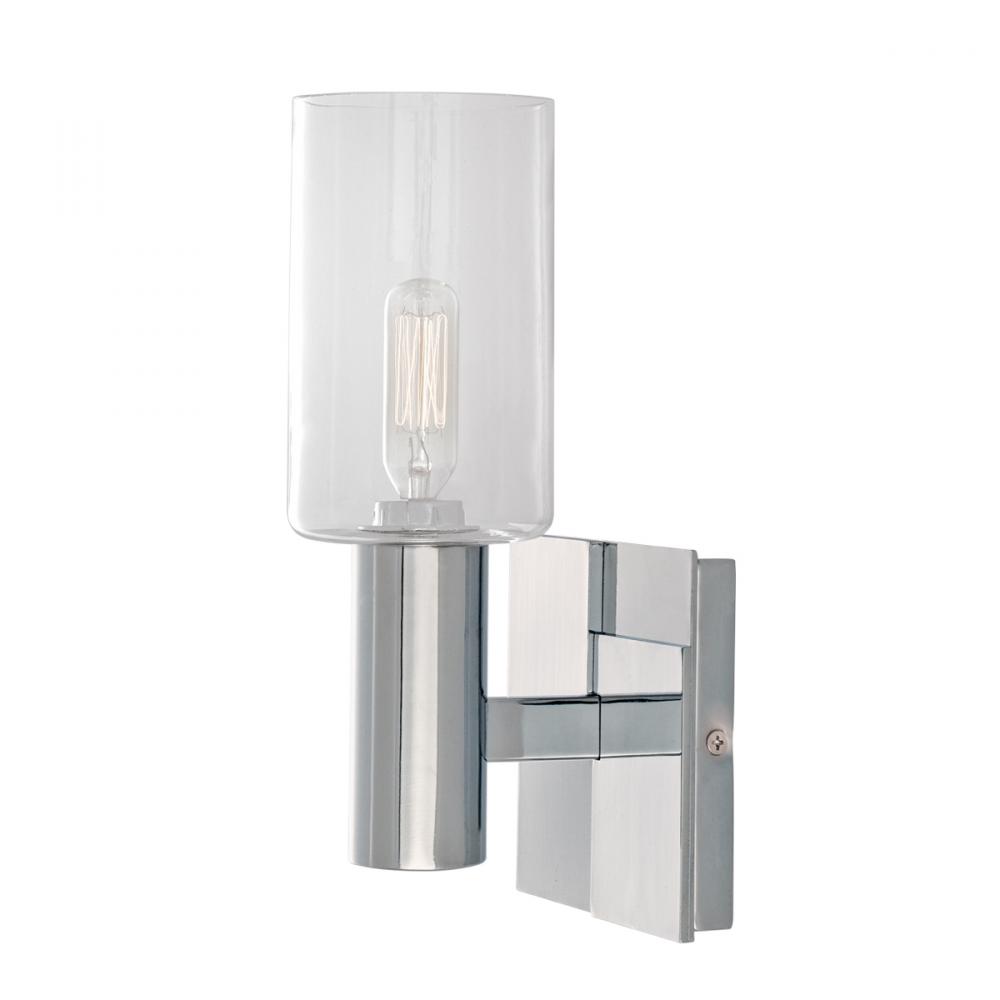 Empire Sconce Vanity Light - Chrome