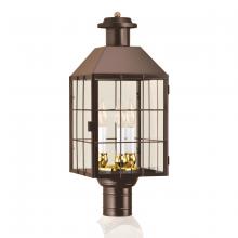 Norwell 1056-BR-CL - American Heritage Outdoor Post Lantern