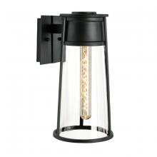 Norwell 1245-MB-CL - Cone Outdoor Wall Light