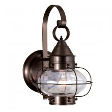 Norwell 1323-BR-CL - Cottage Onion Outdoor Wall Light
