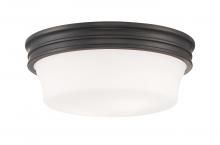 Norwell 5912-OB-MO - Galen Glass Flush Mount Ceiling Light