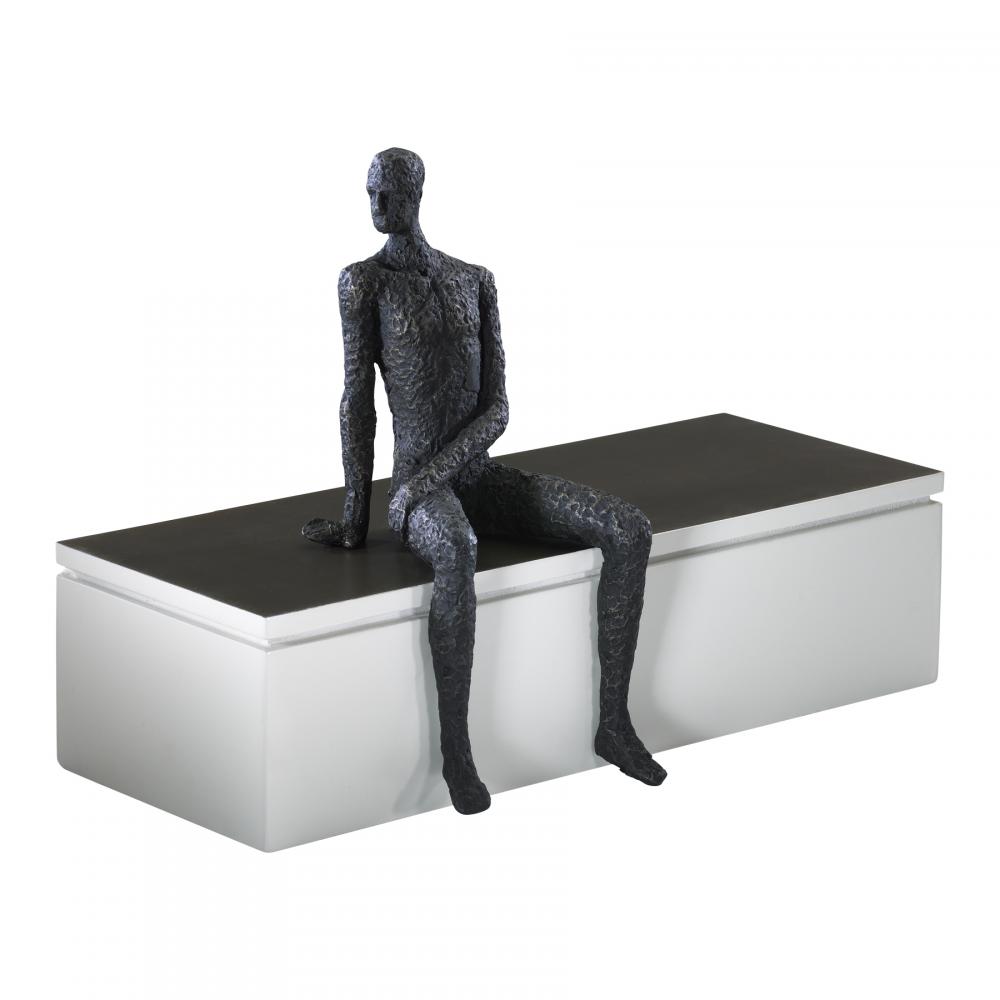 Posing Man Shelf Decor