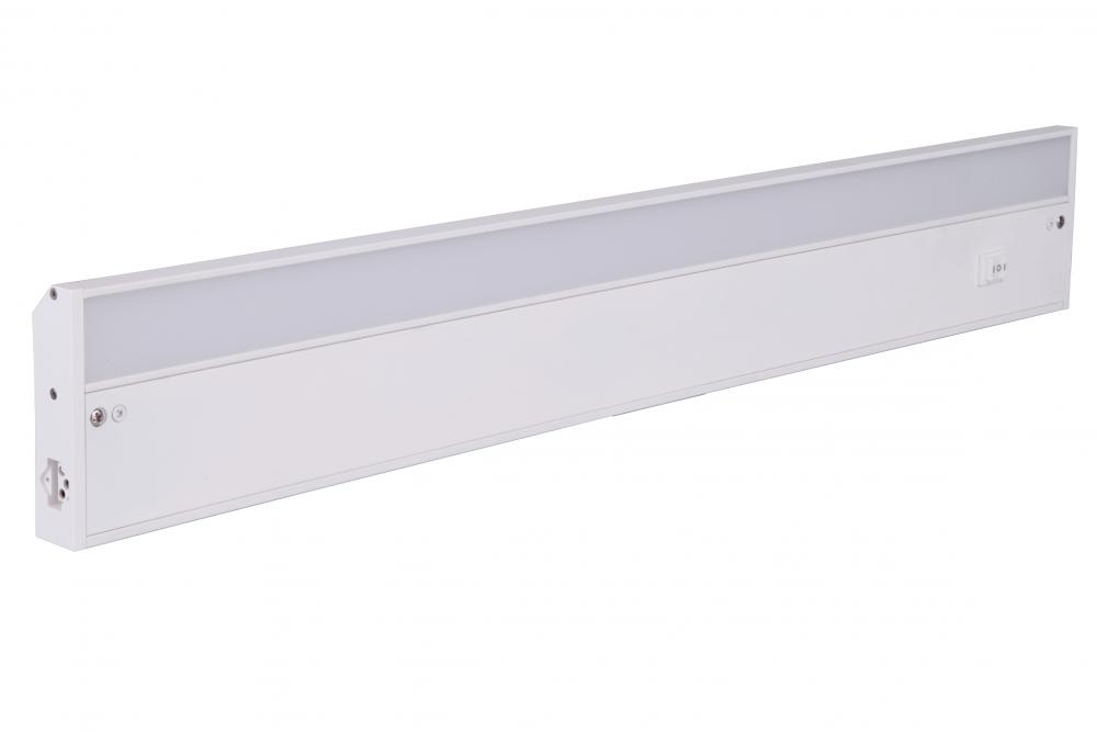 24" Under Cabinet LED Light Bar in White
