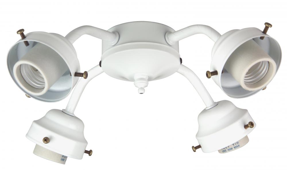 4 Light Universal Fitter in White