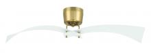 Craftmade TRN52WSB2 - 52" Tern in White/Satin Brass w/ White Blades