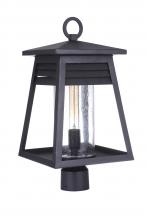 Craftmade ZA2725-TB - Becca 1 Light Large Outdoor Post Mount in Texture Black