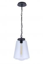 Craftmade ZA3821-MN - Laclede 1 Light Large Outdoor Pendant in Midnight