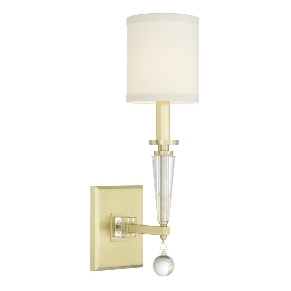 Paxton 1 Light Aged Brass Sconce