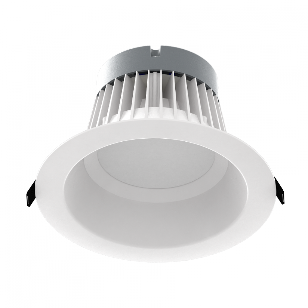 Recessed Downlights, 5080 lumens, commercial, 55W, 8 Inches, round, 90CRI, 120-277V, white