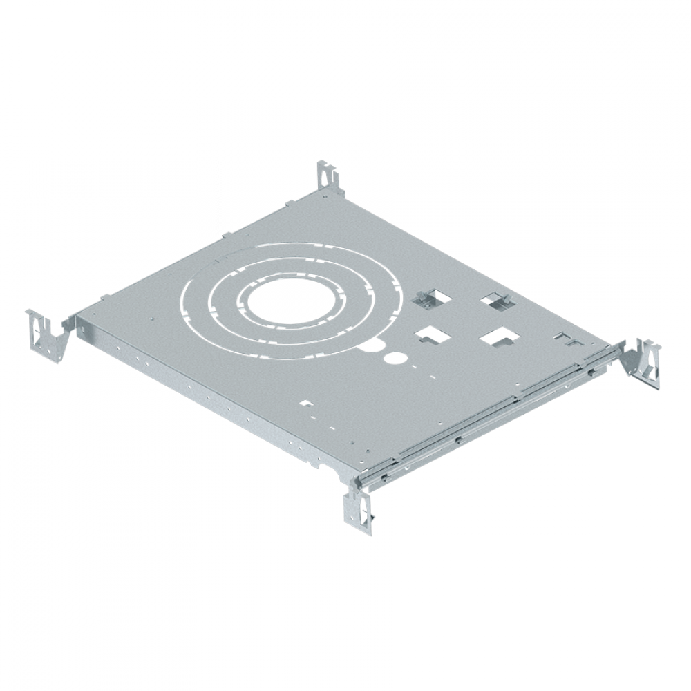 Recessed Downlights, Mouthing plate, with nailer bar, for commercial residenctial downlight, 3/4/6