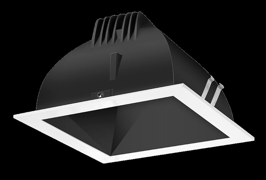 Recessed Downlights, 12 lumens, NDLED4SD, 4 inch square, Universal dimming, 80 degree beam spread,