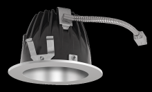 RAB Lighting NDLED6RD-50N-S-S - Recessed Downlights, 20 lumens, NDLED6RD, 6 inch round, universal dimming, 50 degree beam spread,