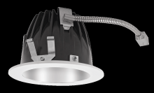 RAB Lighting NDLED6RD-50YHC-M-W - Recessed Downlights, 20 lumens, NDLED6RD, 6 inch round, universal dimming, 50 degree beam spread,