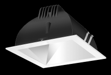 RAB Lighting NDLED6SD-50YHC-M-W - Recessed Downlights, 20 lumens, NDLED6SD, 6 inch square, universal dimming, 50 degree beam spread,