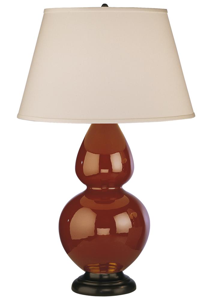 Cinnamon Double Gourd Table Lamp