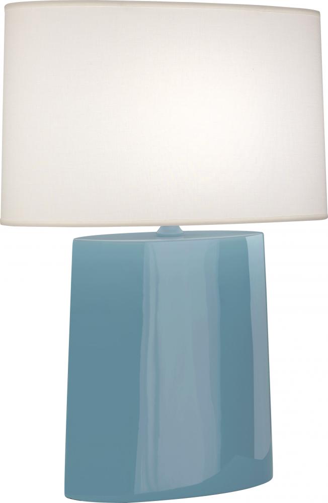 Steel Blue Victor Table Lamp