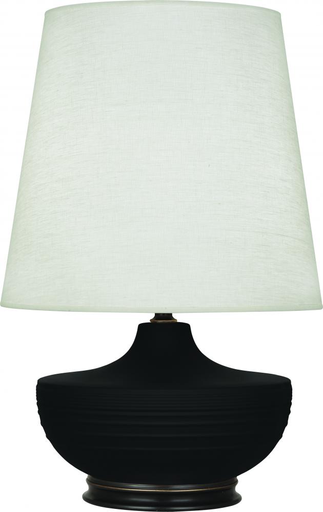 Matte Dark Coal Michael Berman Nolan Table Lamp