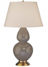 Robert Abbey 1748X - Smokey Taupe Double Gourd Table Lamp