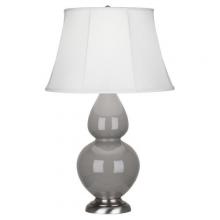 Robert Abbey 1750 - Smokey Taupe Double Gourd Table Lamp